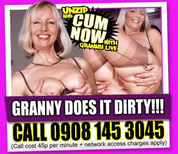 Granny phone sex fucking